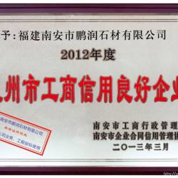 泉州市工商信用良好企业
