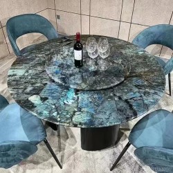蓝翡翠餐桌