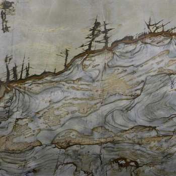 丝绸山水