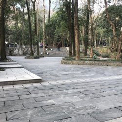 庐山市秀峰景区地面用料