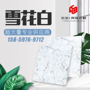 尚泓大理石-雪花白