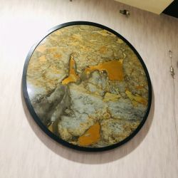 泰山原石挂画