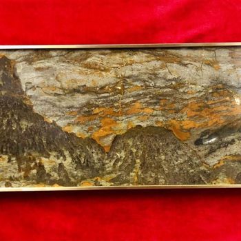 泰山天然石画，镇宅石画，不锈钢无缝焊接拉丝电度整套配件沙发背景墙