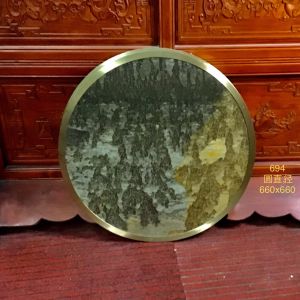 泰山风水石-泰山石画
