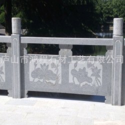 花岗岩芝麻白 石栏杆 路缘石 石球