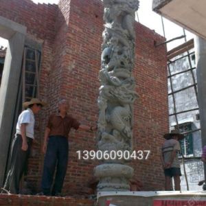 天魁园林石雕工程有限公司-龙柱