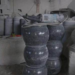 小陈圆球河栏杆雕刻-柱底