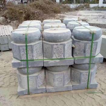 圆墩石雕