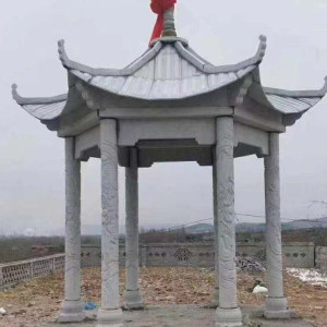 山东嘉祥尚奥青石-凉亭
