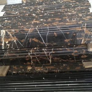 福建赛珂石业有限公司-黑金花踢脚线现货石材地脚线