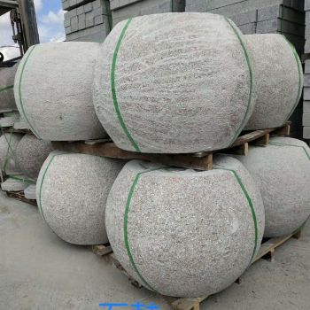 石球 挡车石柱  车止石 路障石