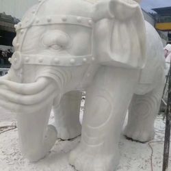 汉白玉圆雕
