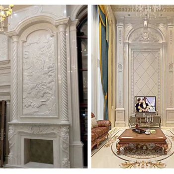 中空背景墙（大理石）