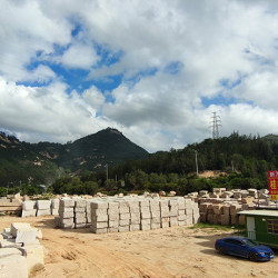 万盛荒石材二号堆场