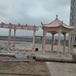 大理石凉亭现货，定制