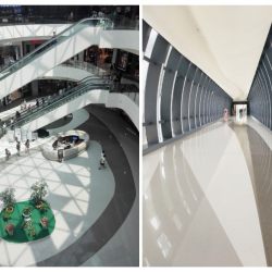 购物中心三层及廊桥产品应用实景图