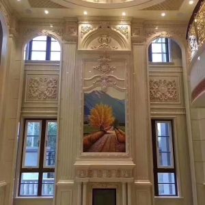 福建潮然奢石台面加工厂-玉中龙石材 别墅精加工厂