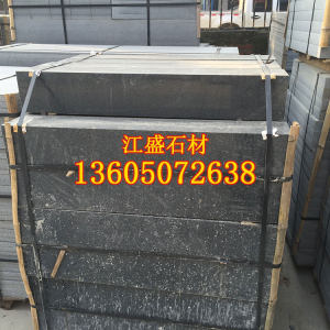 江盛石制品-福建g654石材芝麻黑光面墓碑石墓碑卧板