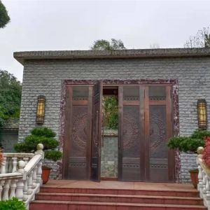 白岭仁文化石有限公司-蘑菇石 黄木纹文化石