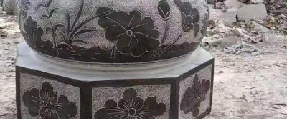 柱墩石园林景观