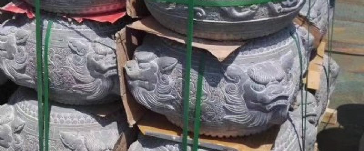 青石石雕园林景观